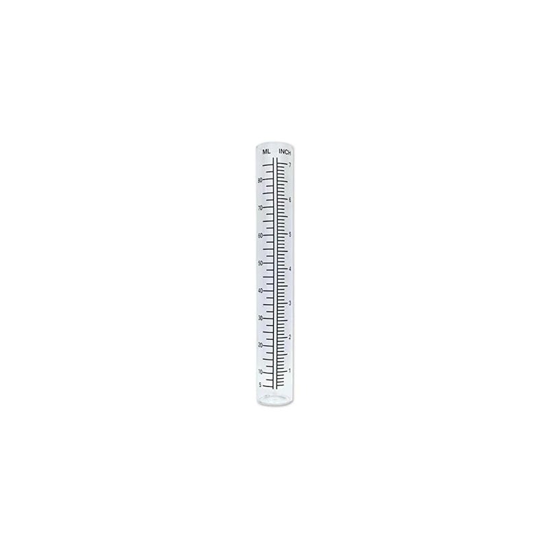 Sunset Vista Designs Sunset Vista 8.25 Inches x 1.25 Inches Rain Gauge Glass Tube - Image 1